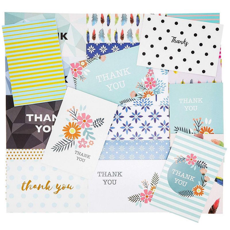 Best Paper Greetings 36-Pack Assorted Thank You Note Cards & All Occasion Greeting Cards with Envelopes 4x6 in