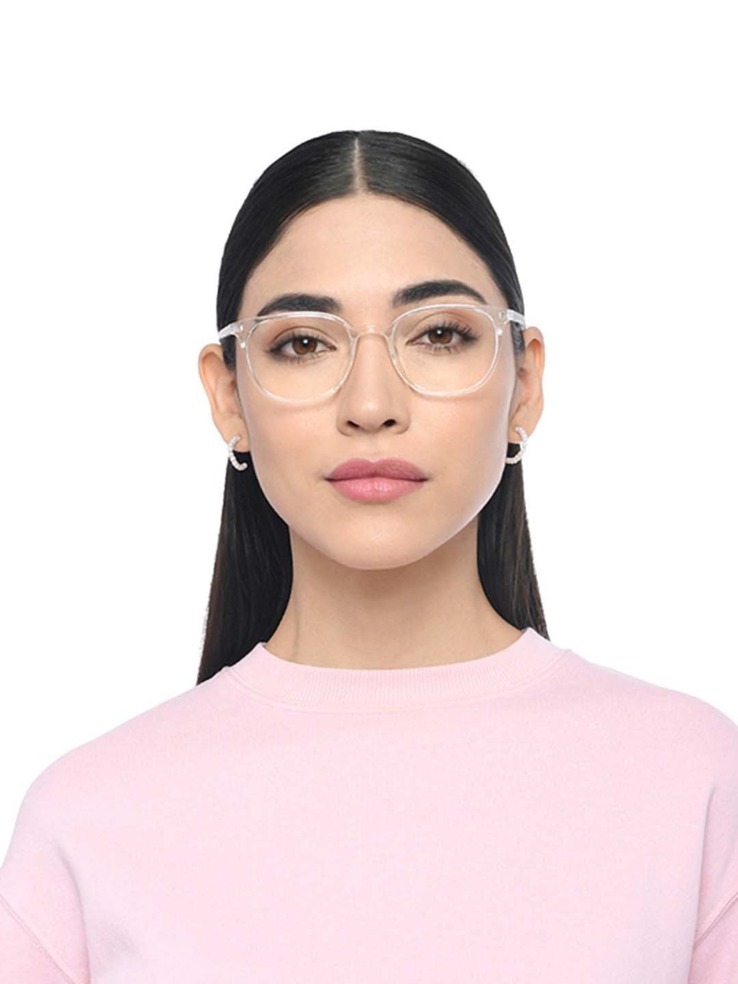 Lenskart Blu Transparent Oval Blue Light Protection Unisex Reading Glasses