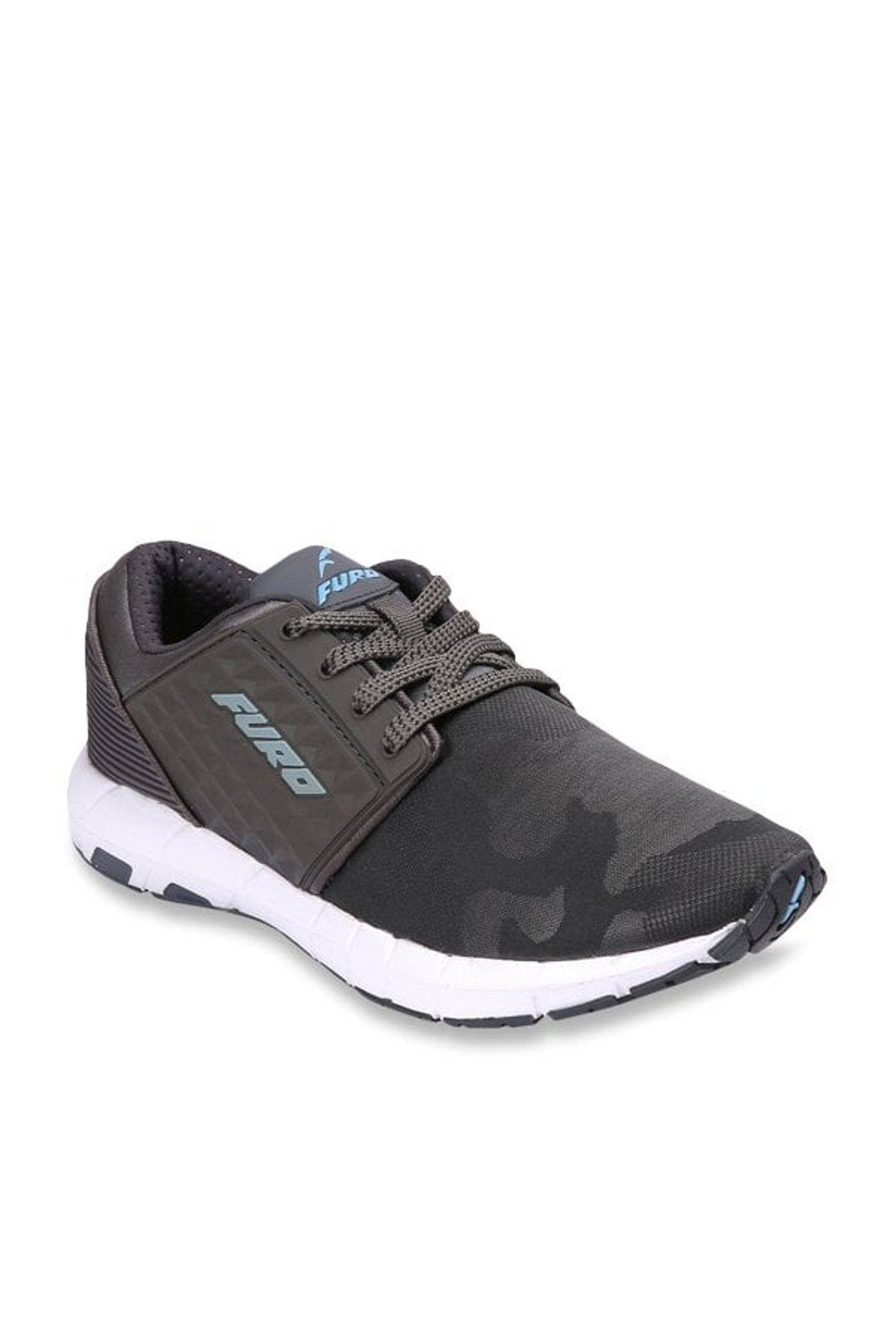 Furo by Red Chief Men's Dark Grey Running Shoes