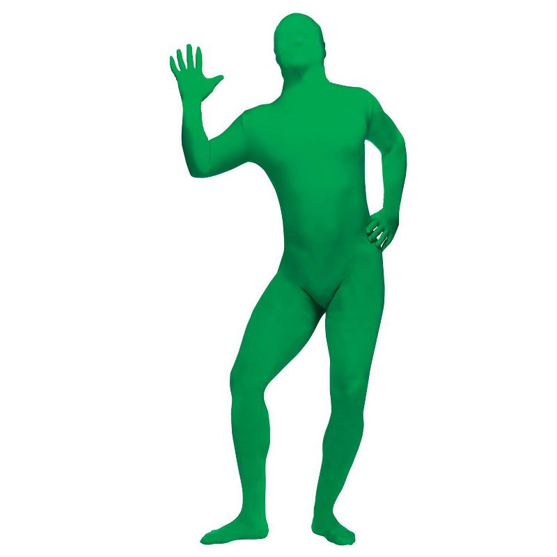 Adult Skin Suit Halloween Costume Green One Size