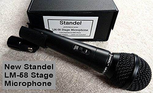 Standel Lm58 Dynamic Microphone with Case, Cable and Mic Clip