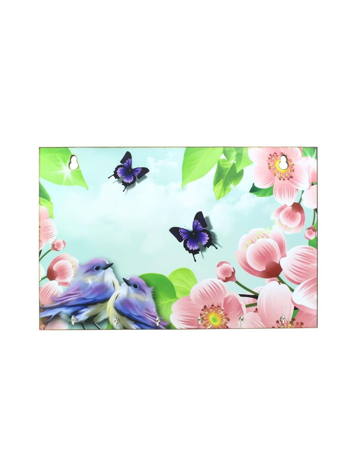 Gathari White & Orange Ceramic Desk Planter