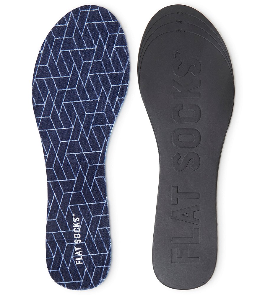 Flat Socks Tie-Dye Cushioned Liners 2-Pack