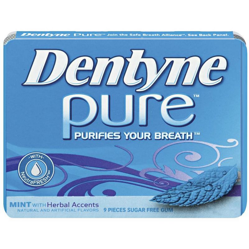 Dentyne Pure Mint & Herbal Sugar-Free Gum - 1.92oz