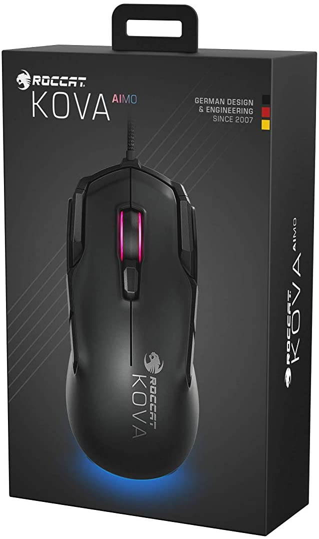 ROCCAT Kova AIMO - Pure Performance Gaming Mouse, Black