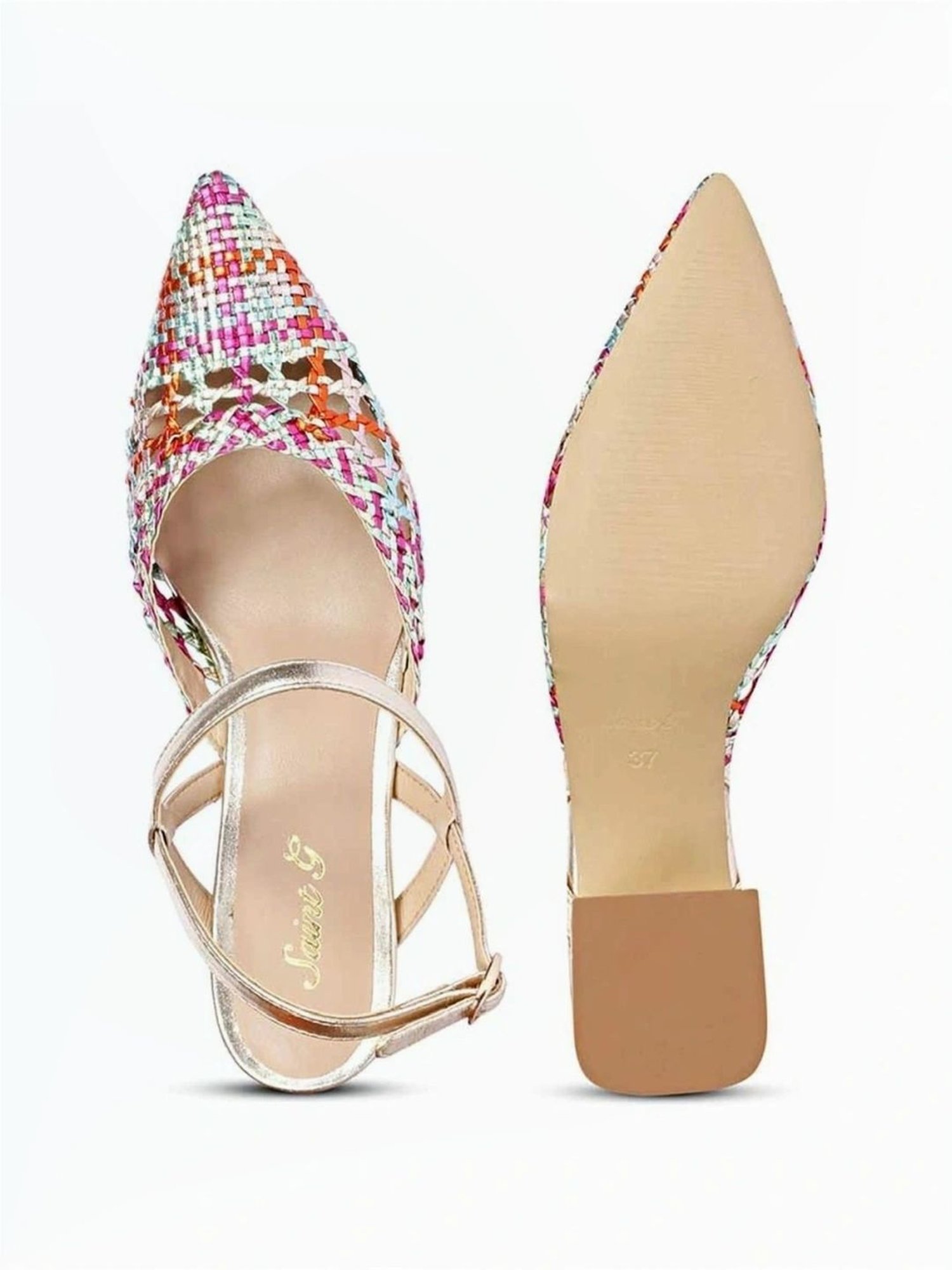 Saint G Women's Multi Ankle Strap Sandals