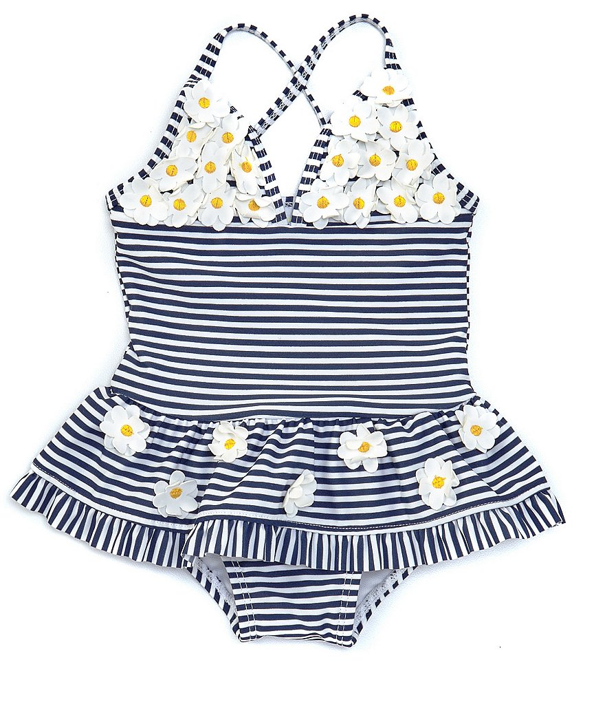 Joules Baby Girls Newborn-24 Months Bunny Skirted One-Piece Swimsuit