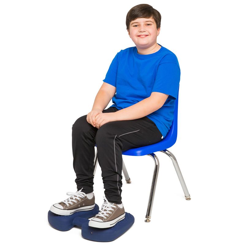 Bouncy Bands Wiggle Feet with Dual Textured Surface - Blue