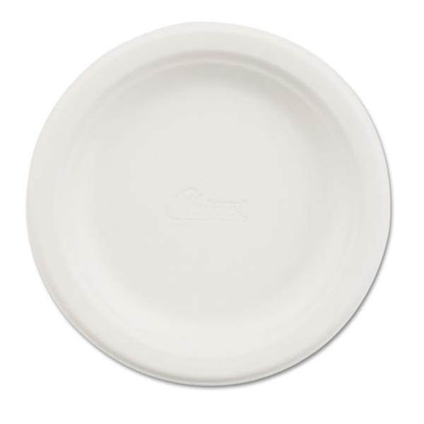 Paper Dinnerware Plate 6" dia White 1000/Carton