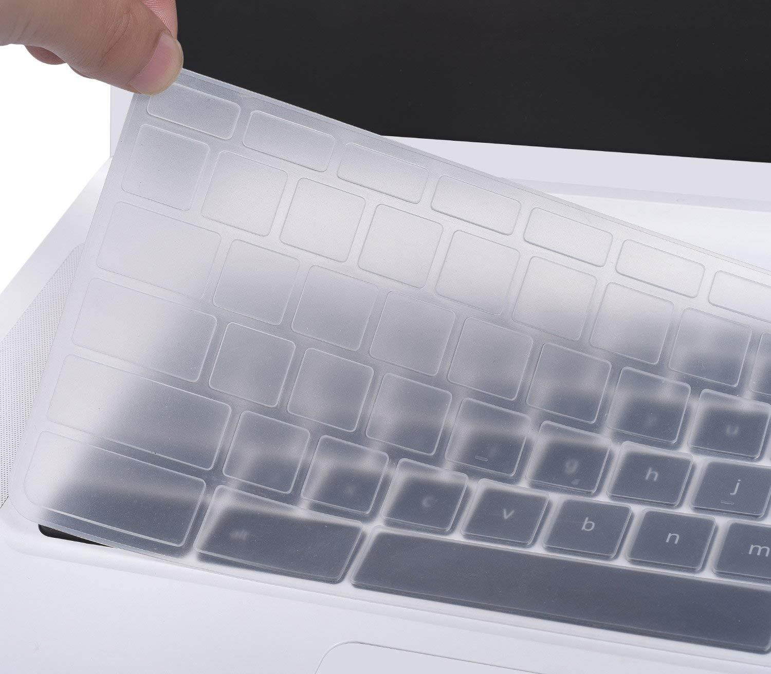 Acer Chromebook CB3 15.6" Keyboard Cover, CaseBuy Ultra Thin Keyboard Protector Case for Acer Chromebook 15 CB3-531 CB3-532 CB5-571 C910 Chromebook US Layout, Clear