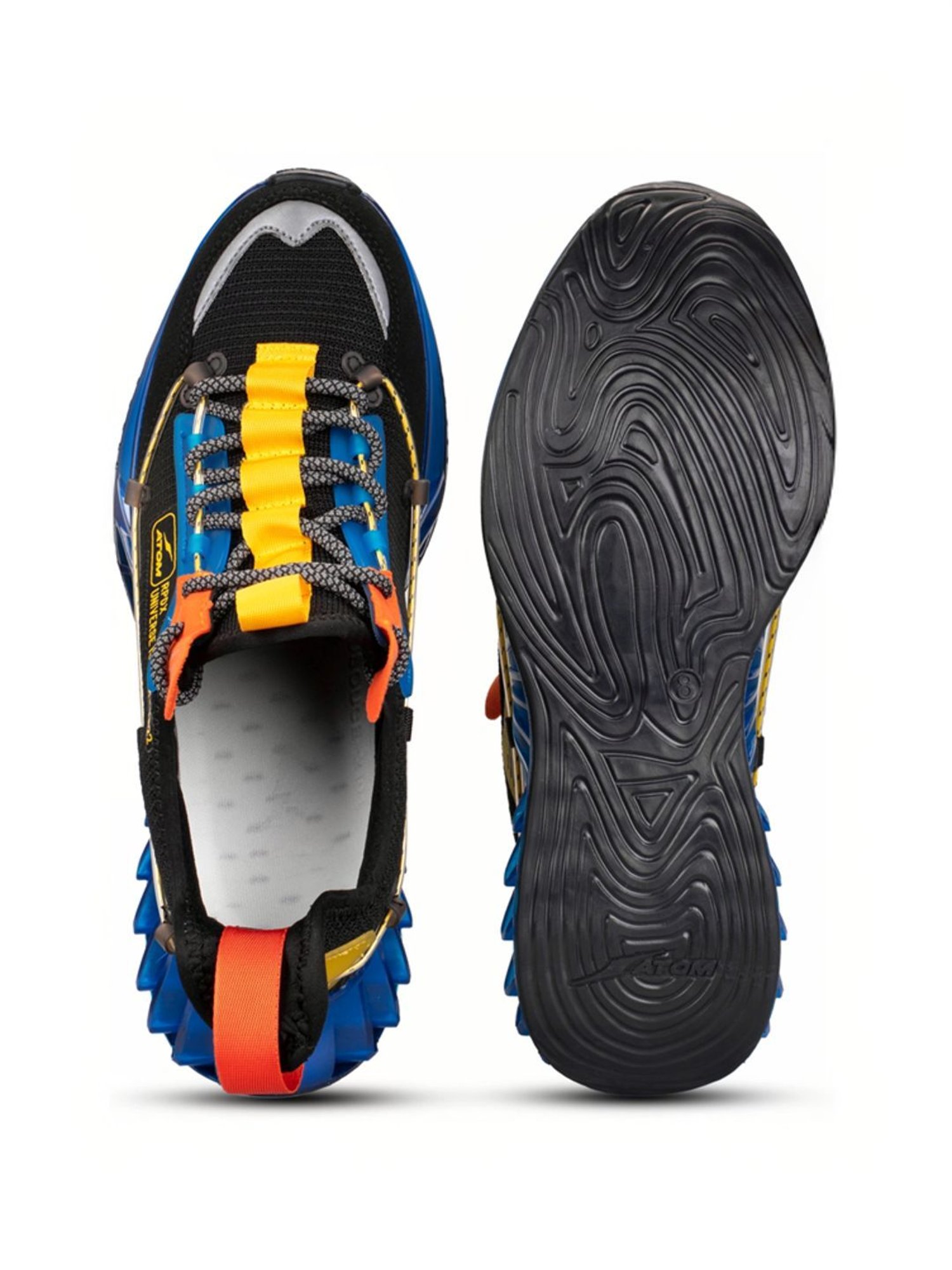Atom Men's Good Vibes Black Running Shoes