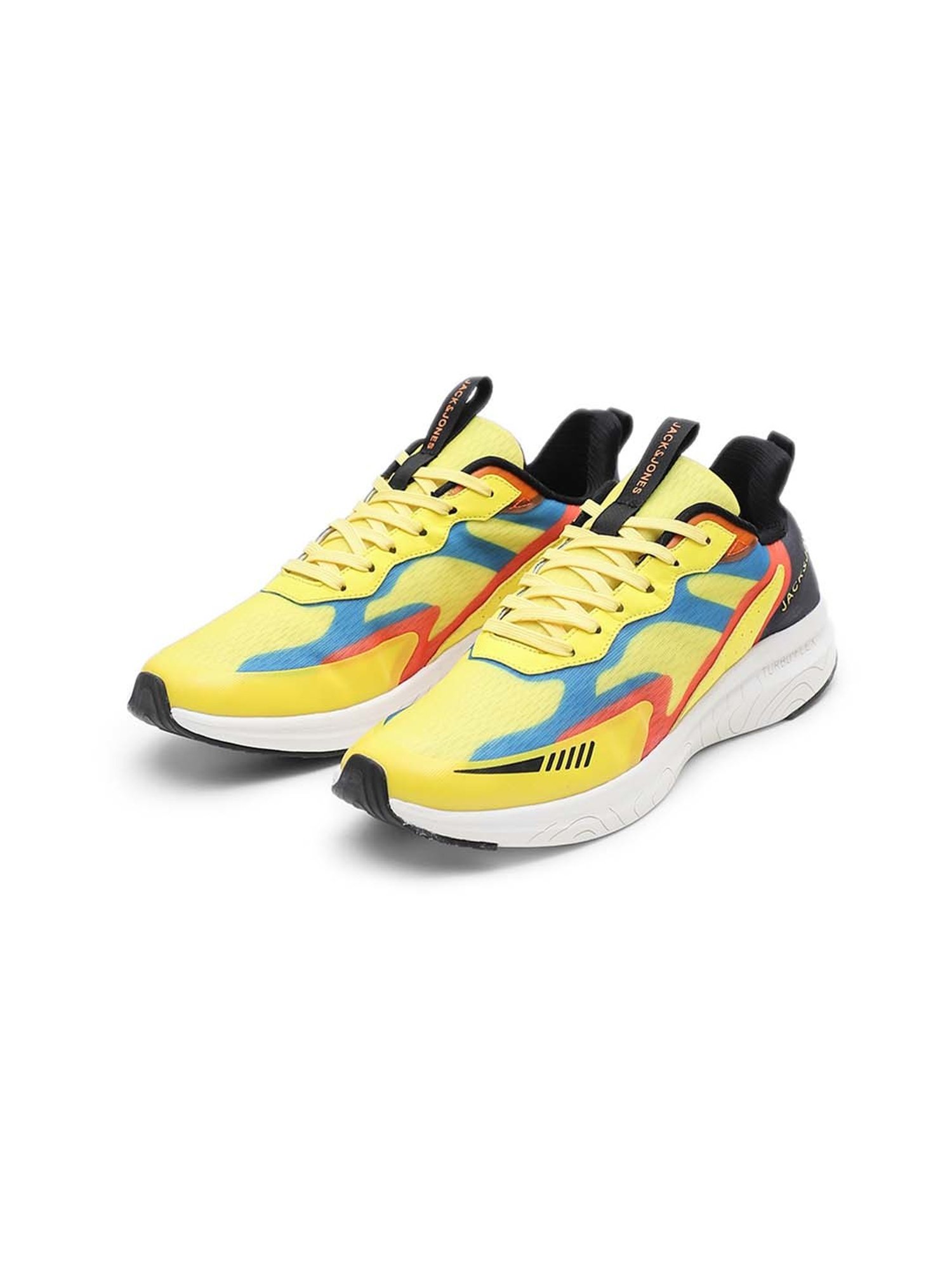 Jack & Jones Men's Blazing Yellow Casual Sneakers