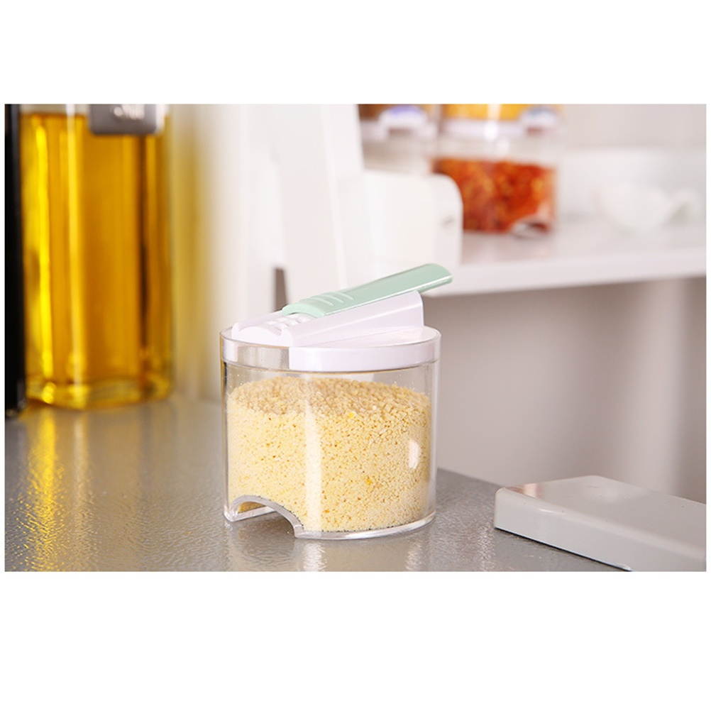 Set of 5 Packs Seasoning Shaker Condiment Storage Container Salt Pepper Spice Sugar Shaker
