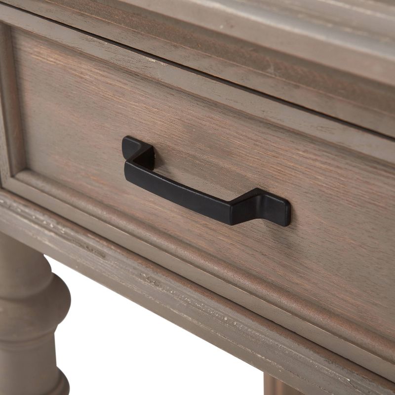 Cassatt 2 Drawer Console Table Gray - Finch