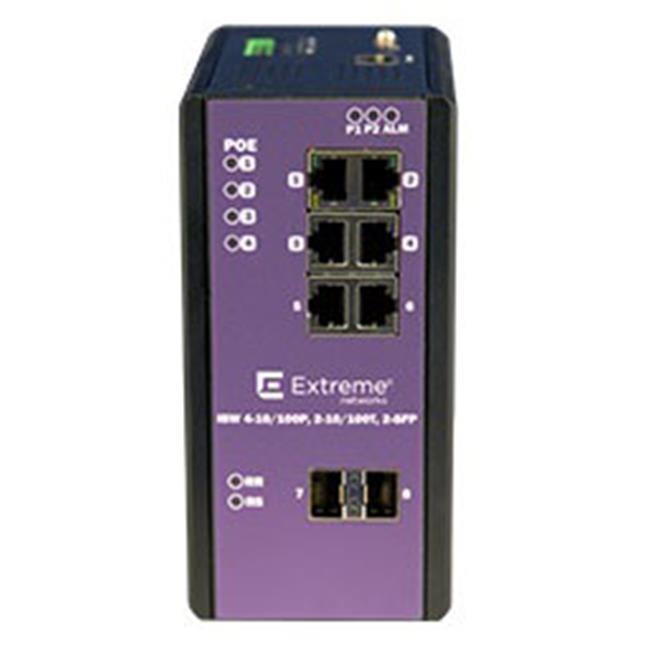 Extreme Networks ISW 8-10/100P, 4-SFP Ethernet Switch