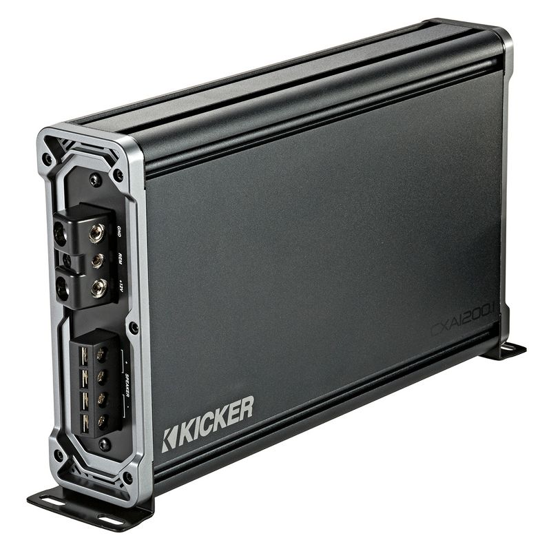 Kicker 46CXA1200.1 1200-Watt Class D Monoblock Subwoofer Amplifier