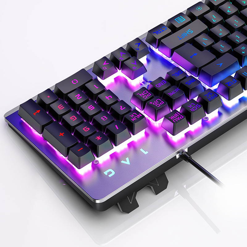 YinDiao K002 RGB Mechanical Feel Gaming Keyboard