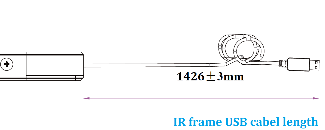 19 Inch 5:4 Ratio Multi Points IR Touch Screen Infrared Touch Panels Overlay USB Free Driver HID Compatible