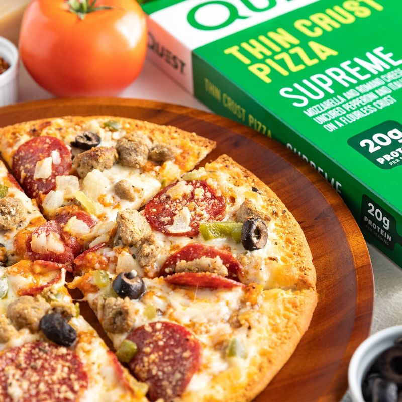 Quest Nutrition Supreme Frozen Thin Crust Pizza - 13.3oz