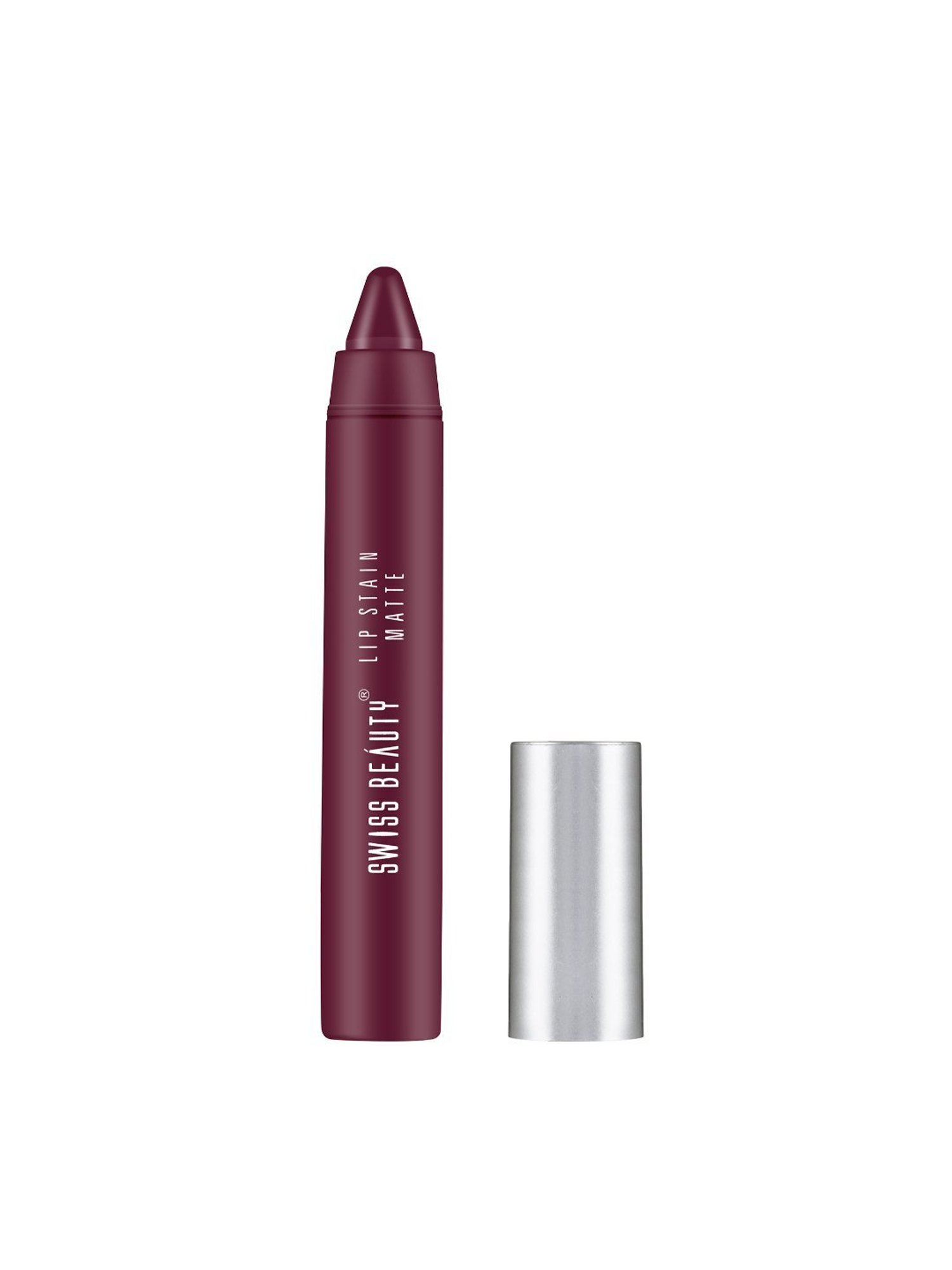 SWISS BEAUTY Lip Stain Matte Lipstick Berry - 3.4 gm