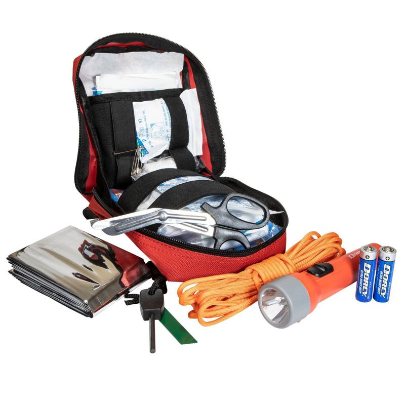 Life+Gear 116pc First Aid Survival Kit Soft Dry Bag