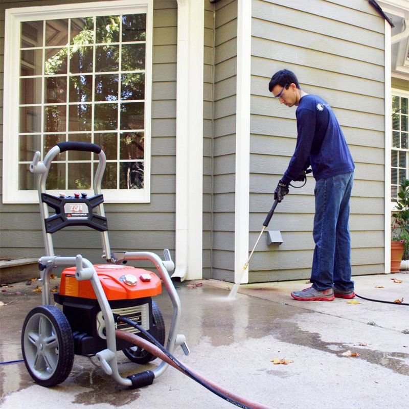 2200psi 19" Brushless Electric Pressure Washer With Adjustable Pressure And Turbo Nozzle - Yard Force