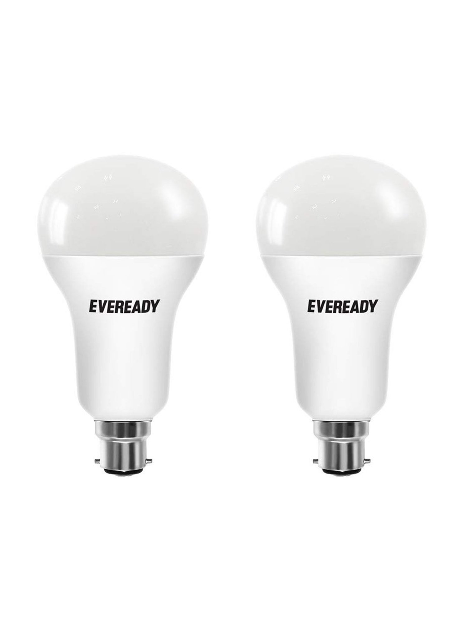 Eveready B22D 18W LED Bulb - Pack of 2 (3B65PB00018, White)