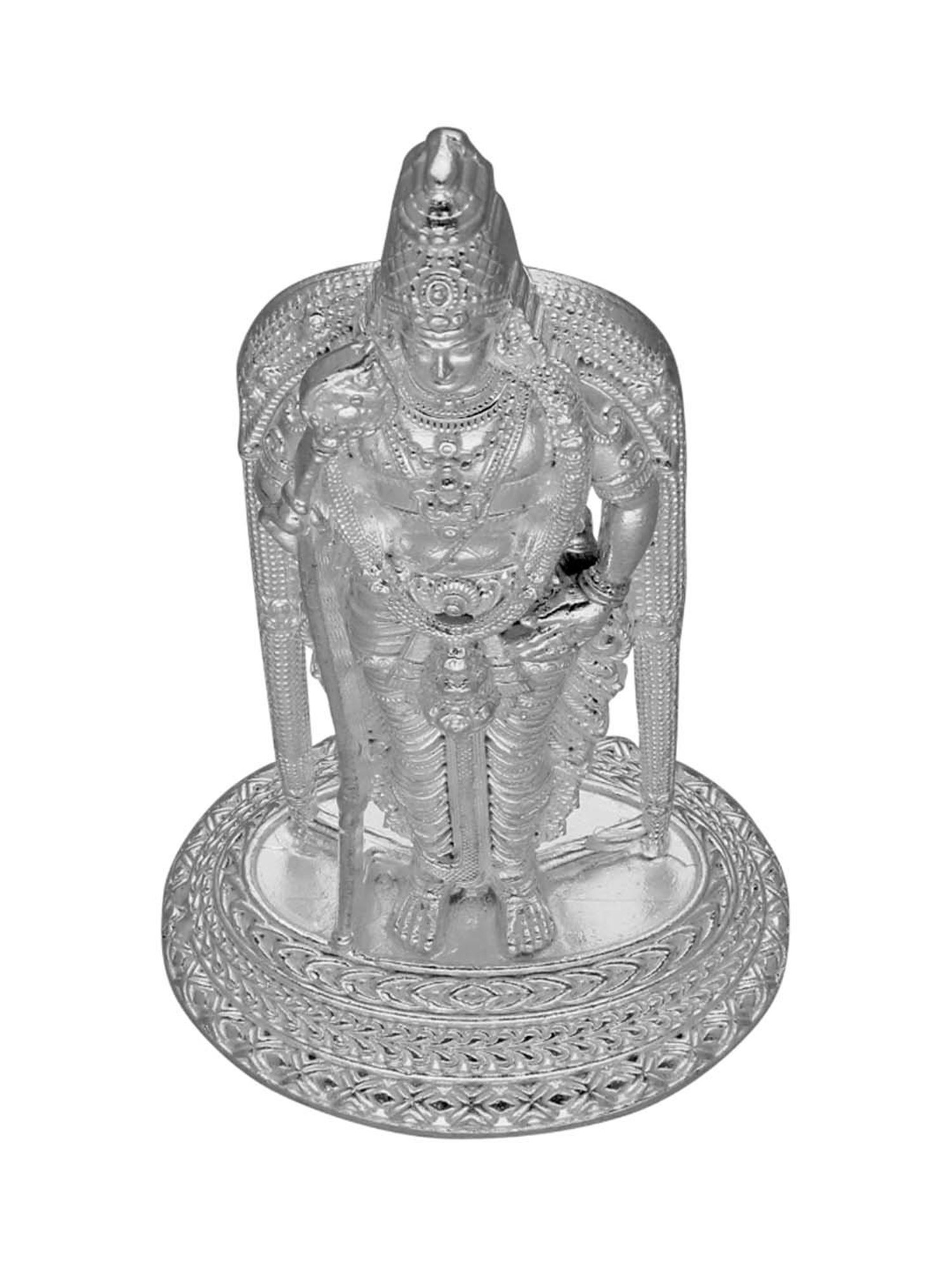 Sri Jagdamba Pearls 0.8 Silver Kumarswamy Idol