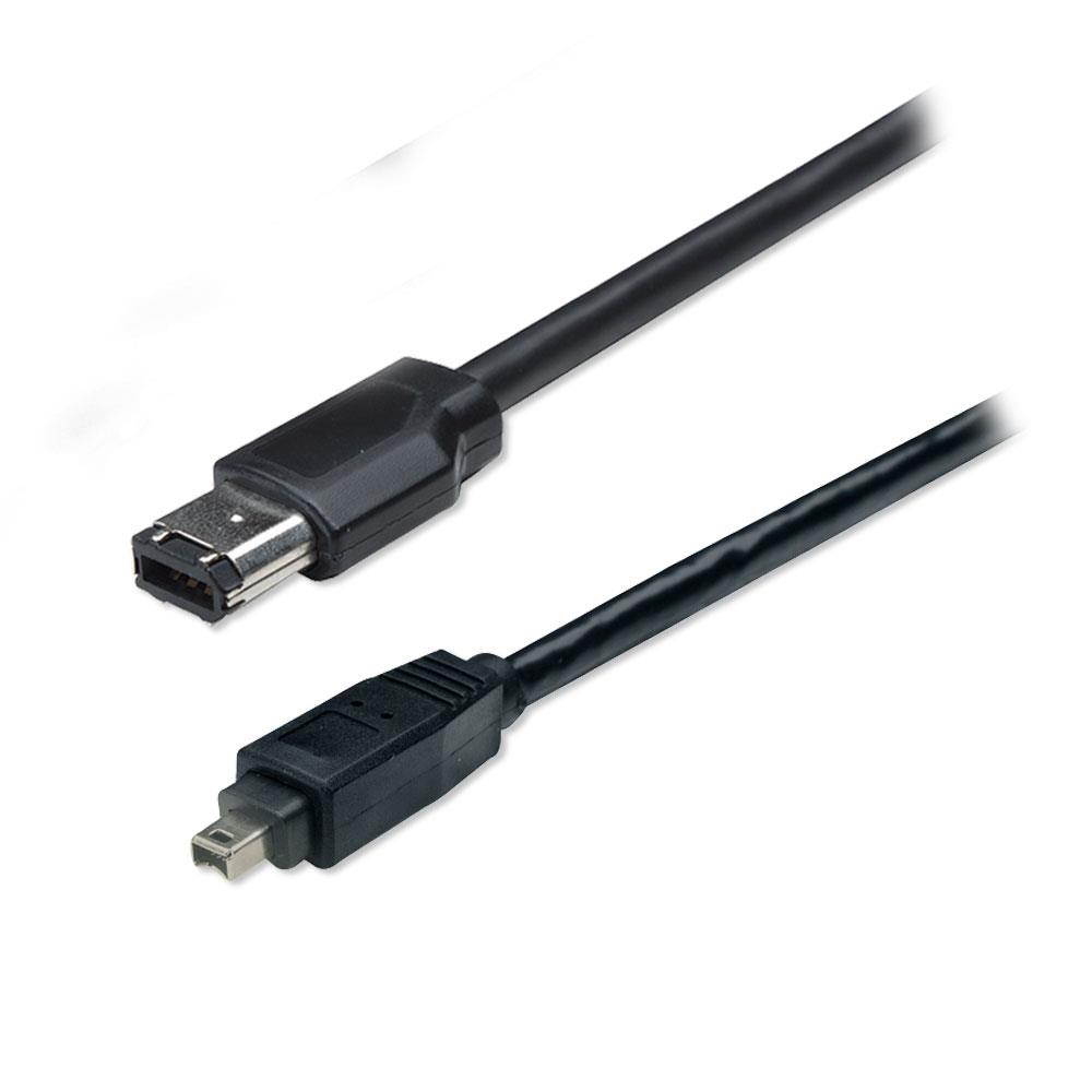 Firewire 6 Pin 4 Pin Cable - 15ft