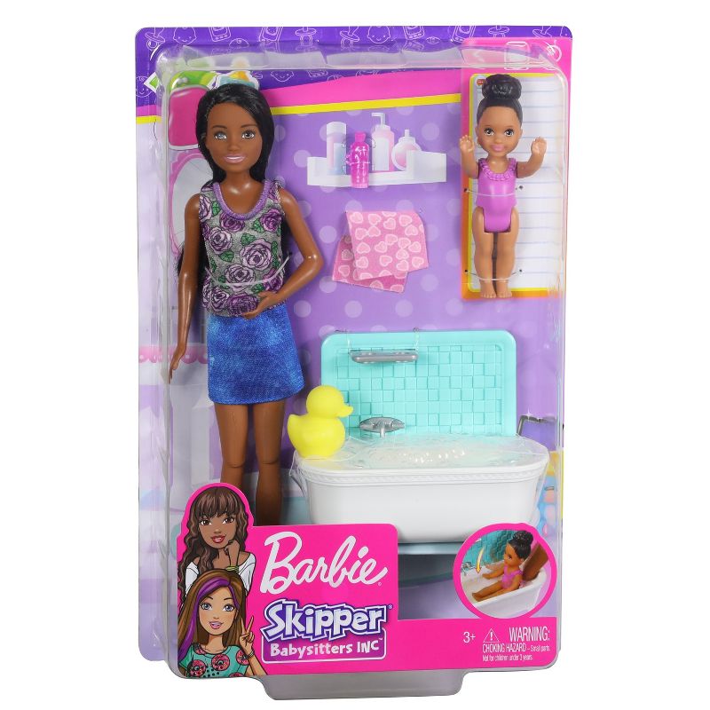 Barbie Skipper Babysitters Inc. Doll & Playset - Dark Hair
