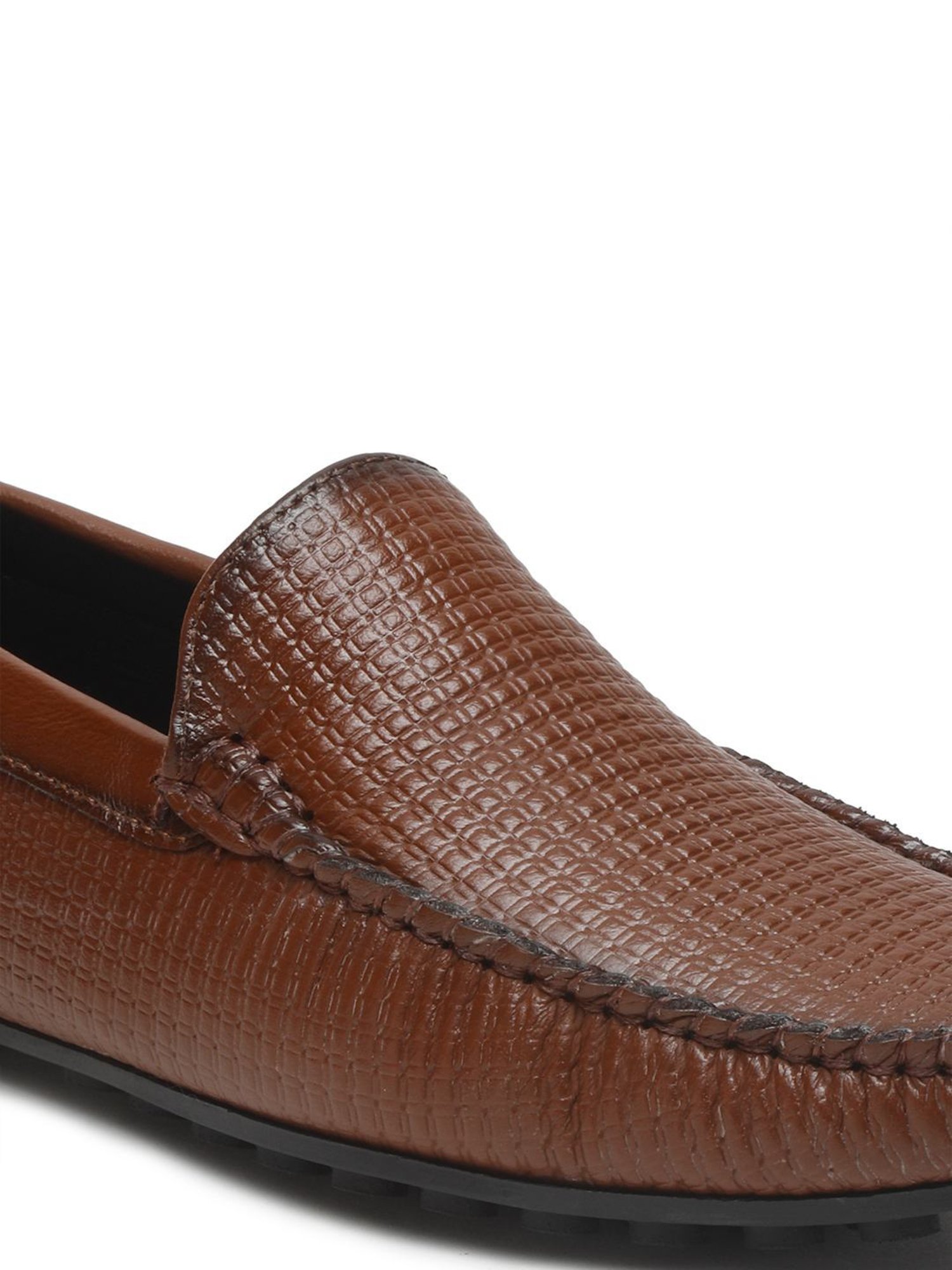 Teakwood Leathers Men's Brown Casual Loafers