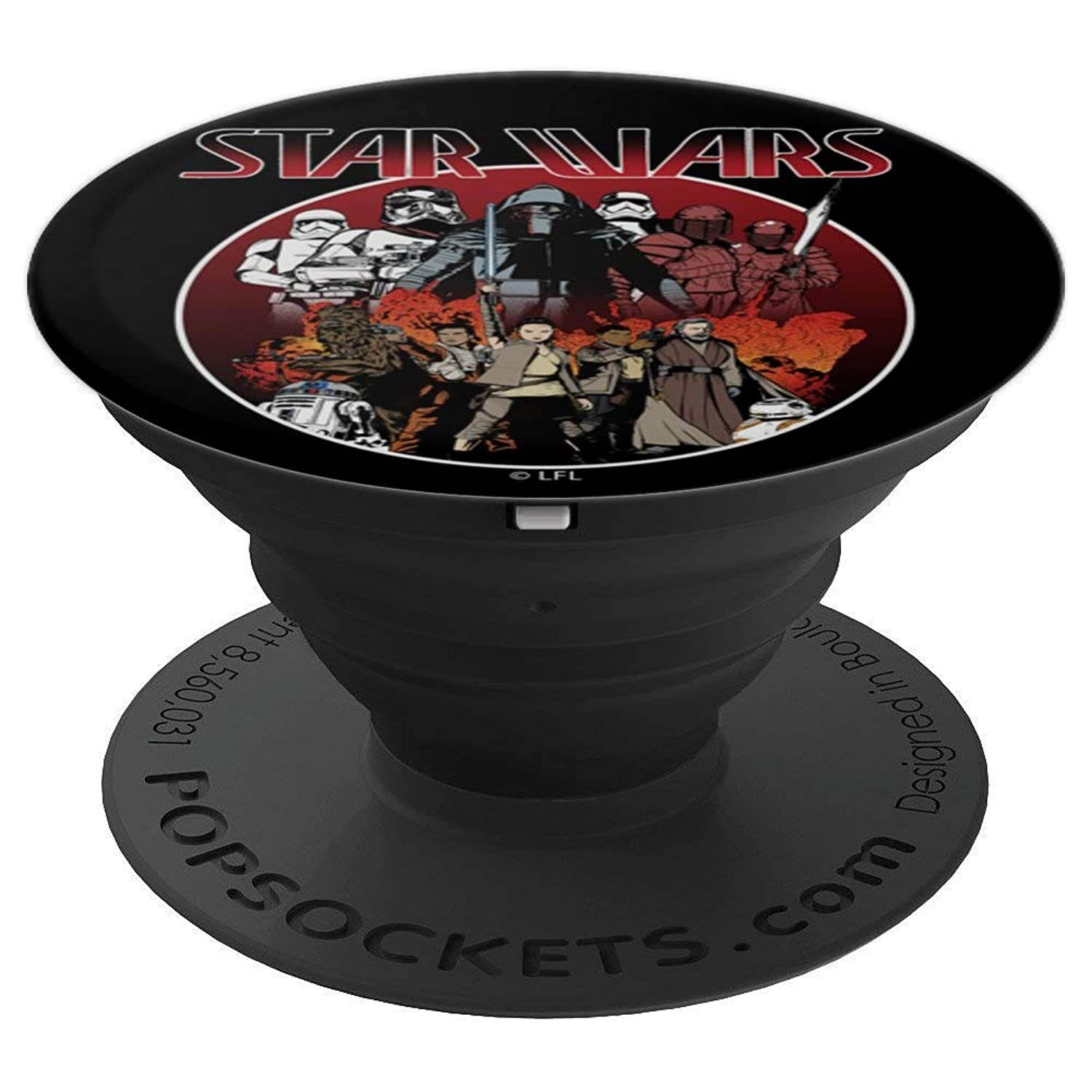 Star Wars The Last Jedi Group Shot Good And Bad PopSockets Grip and Stand for Phones and Tablets
