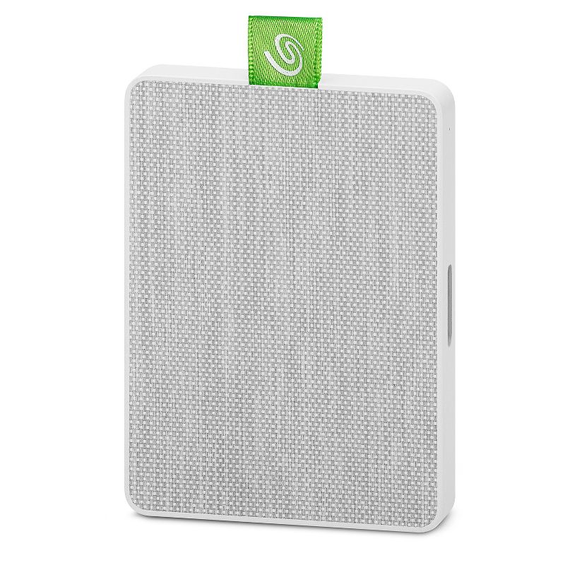Seagate Ultra Touch SSD 1TB External Solid State Drive Portable USB-C USB 3.0 -  White (STJW1000400)
