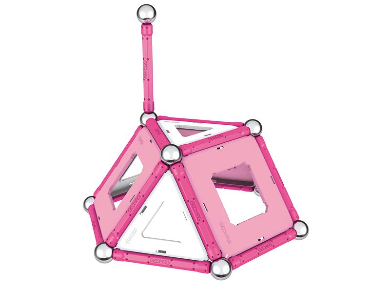 Geomag Pink Panels - 104pc Magnetic Construction Set