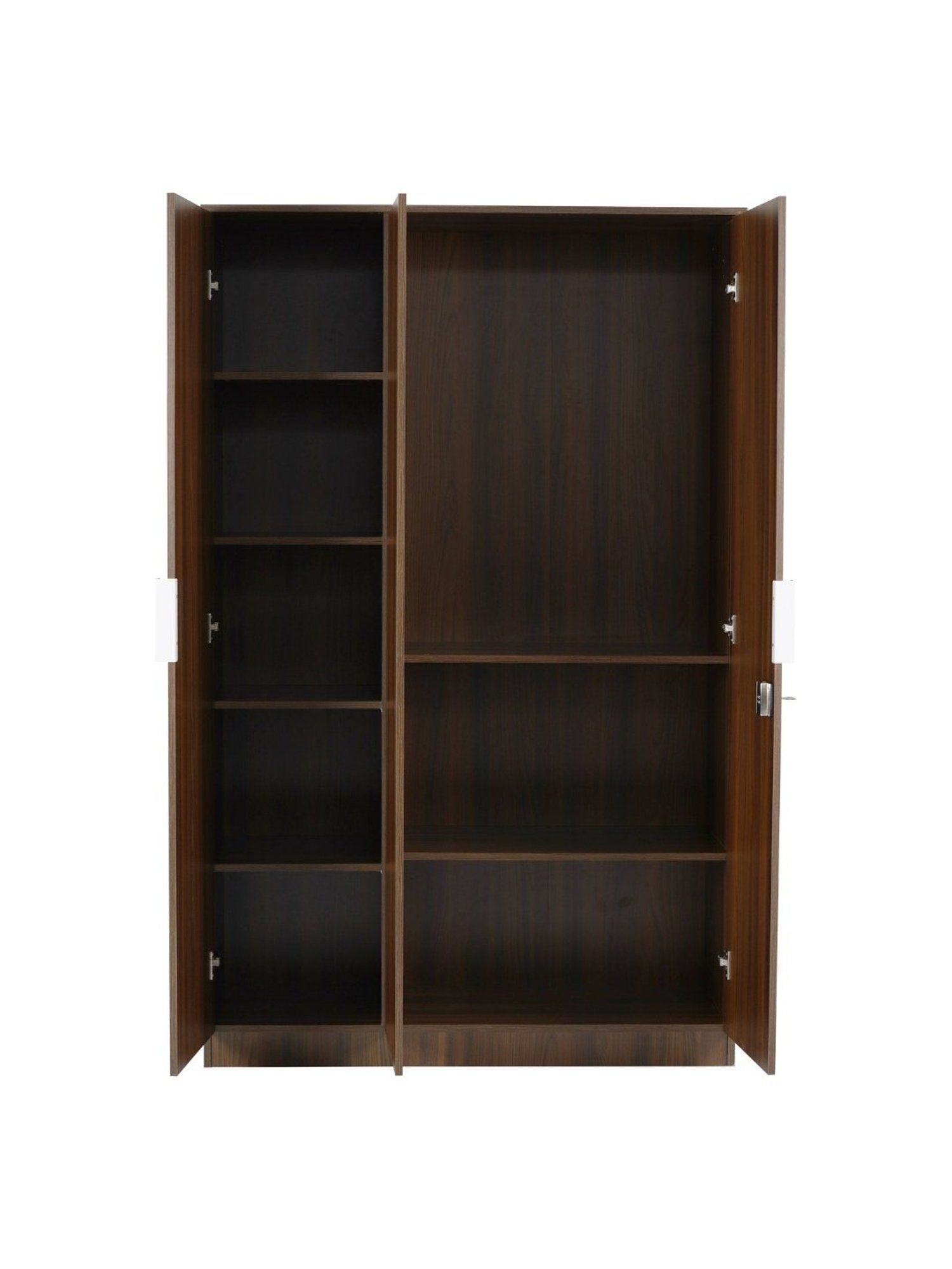 Home Basics 5 Dual Hook Chrome Plated Steel Over the Door Hanging Rack