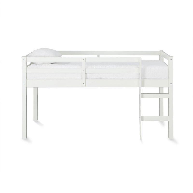 Twin Jayla Loft Bed White - Dorel Living