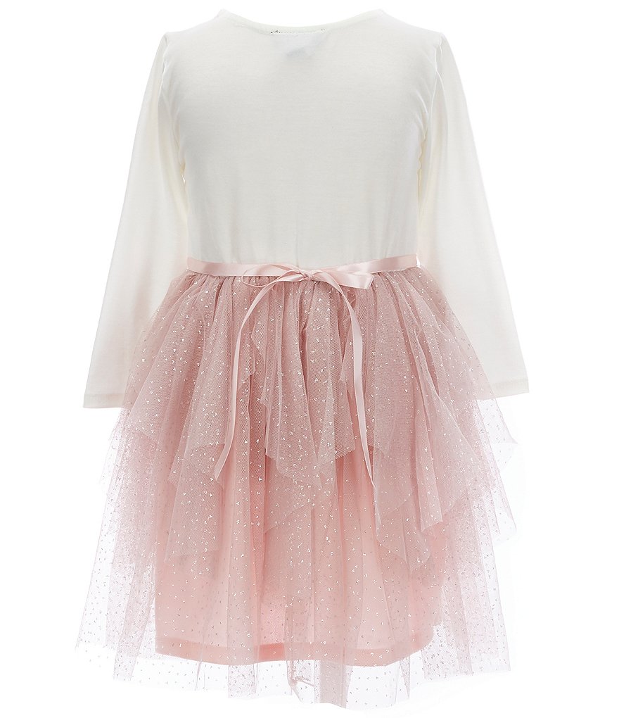 Zunie Little Girls 4-6X Butterfly Cascade Tutu Dress