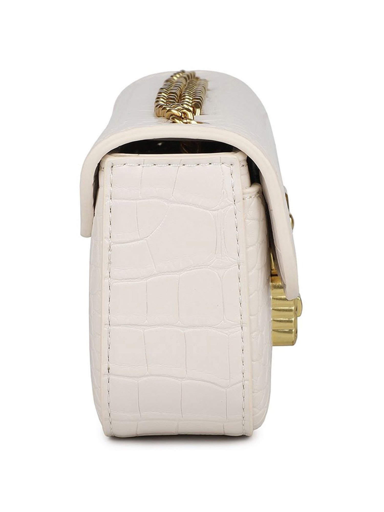 PERQUISITE STEPHANIE Brown Solid Small Sling Handbag