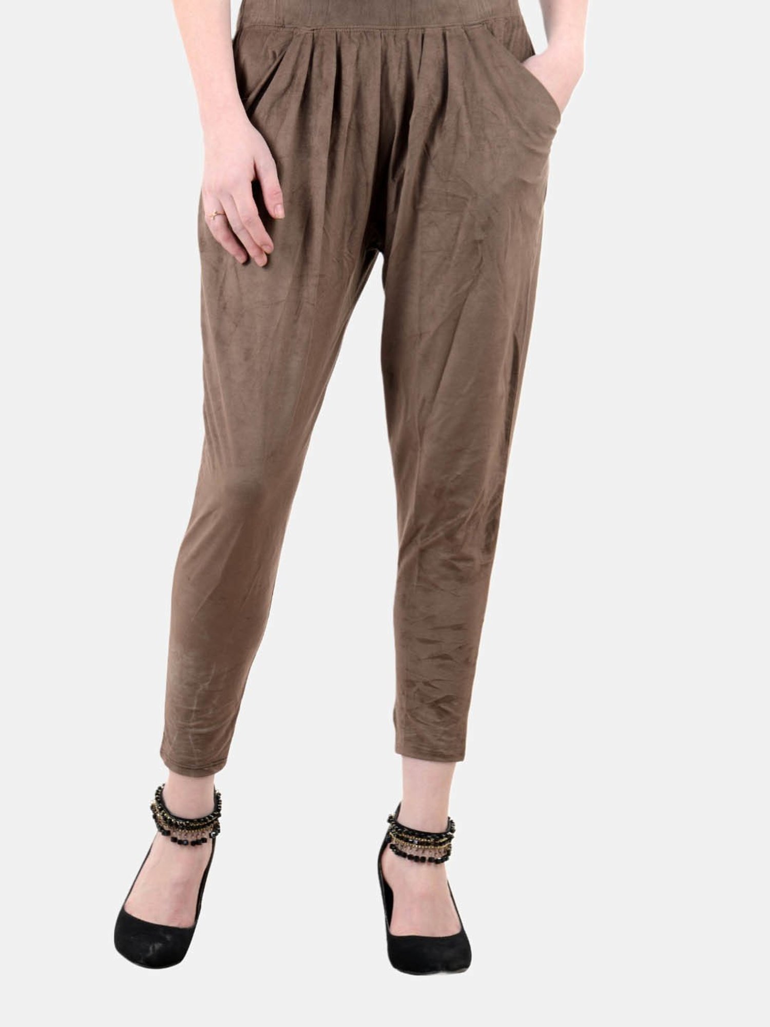NEXT2SKIN Brown Regular Fit Trousers