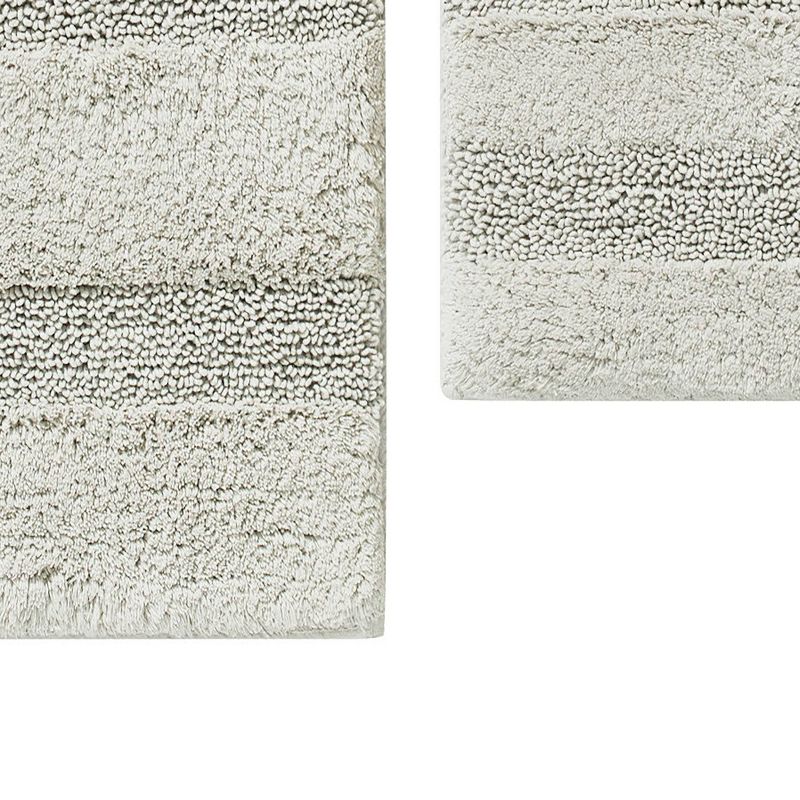 2pc Manchester Solid Bath Rug Set Light Gray - ED Ellen DeGeneres