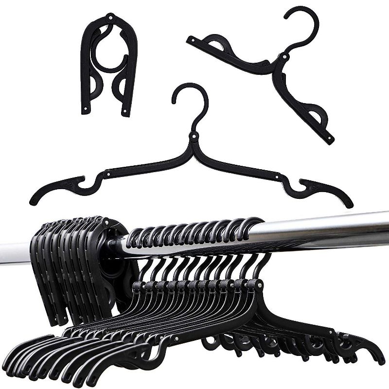 StorageWorks (Set of 2) 3-Shelf Hanging Closet Organizers Gray