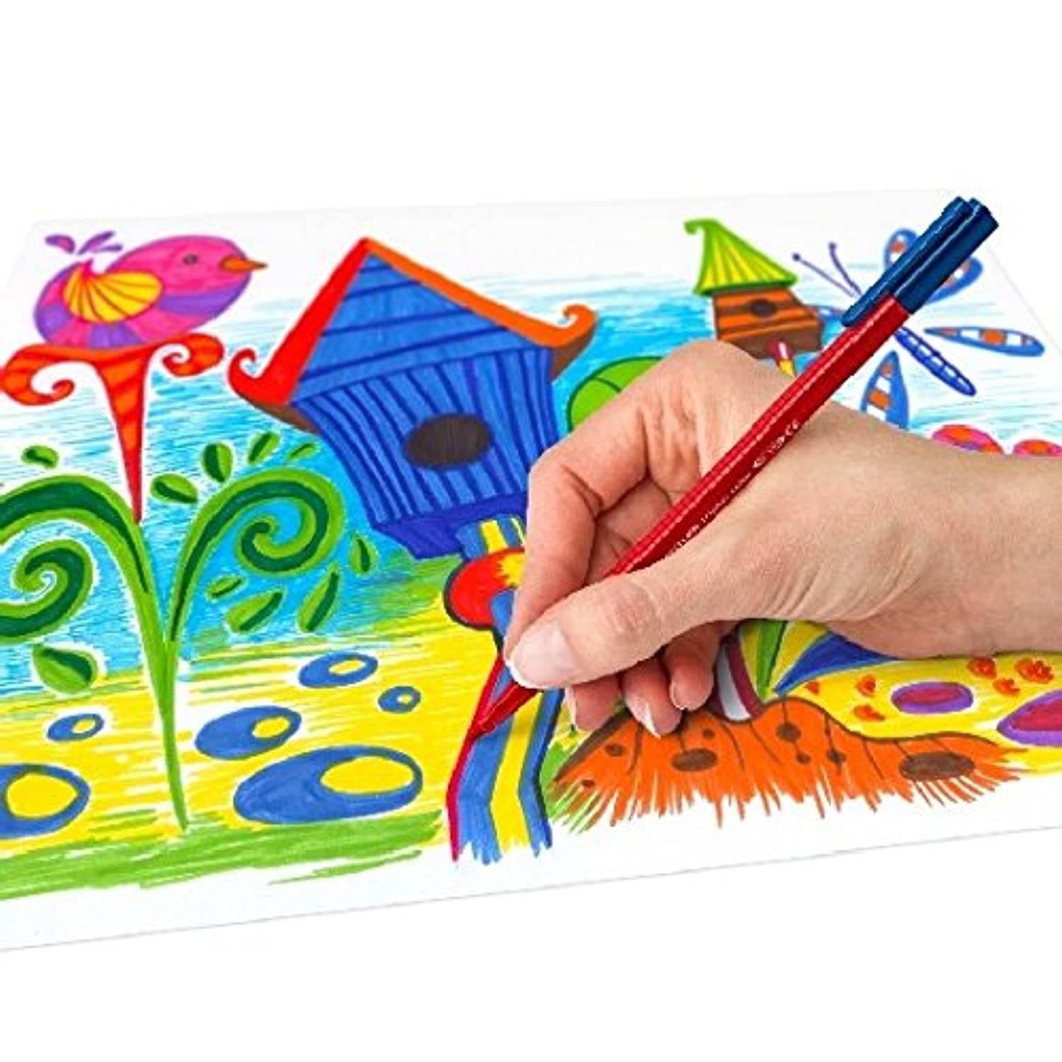 Staedtler 323 Triplus Colour Fibre-Tip Pens, 1.0 mm, Red, Pack of 10