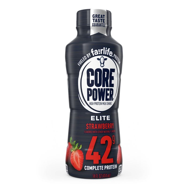Core Power Elite Strawberry 42G Protein Shake - 14 fl oz Bottle
