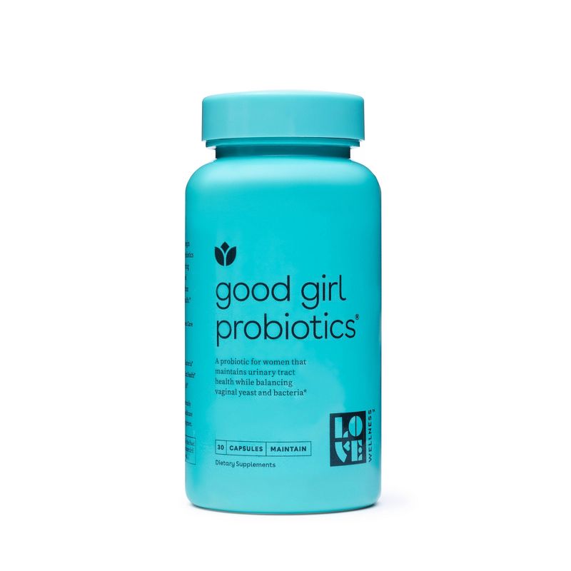 Love Wellness Good Girl Probiotic Dietary Supplements - 60ct