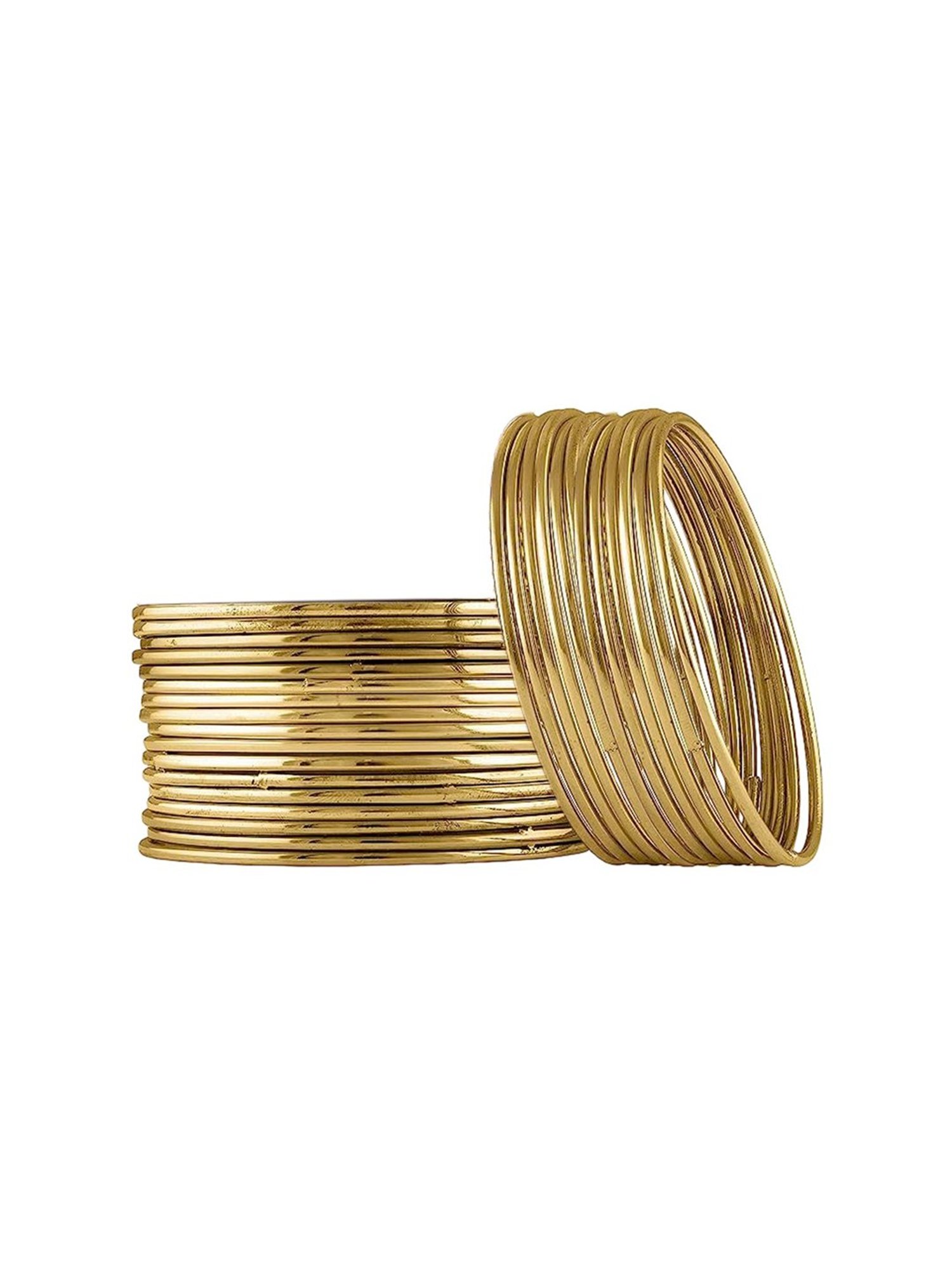 Oomph Gold Bangles - Set of 36