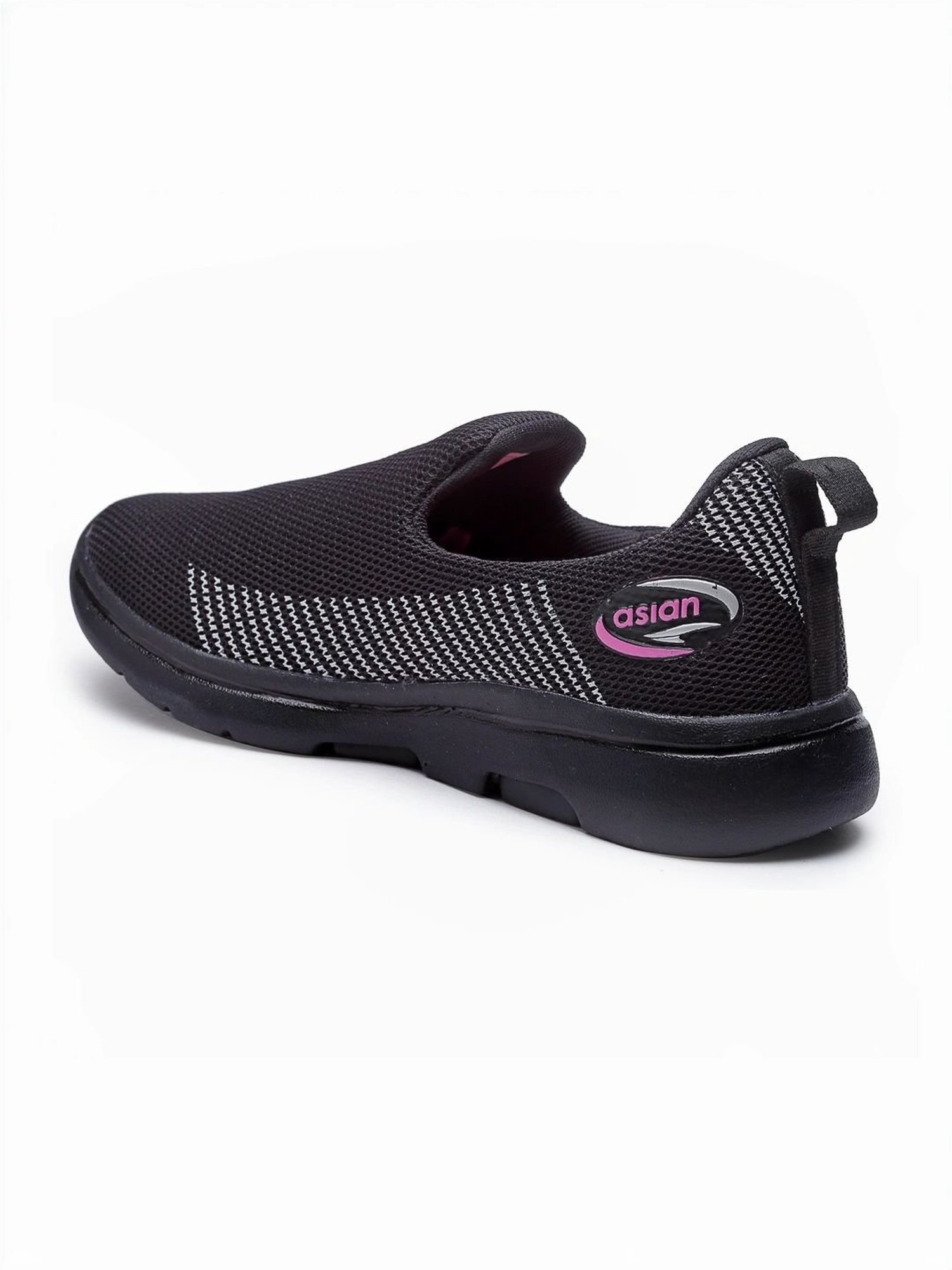 Power by Bata Women's Black Walking Shoes