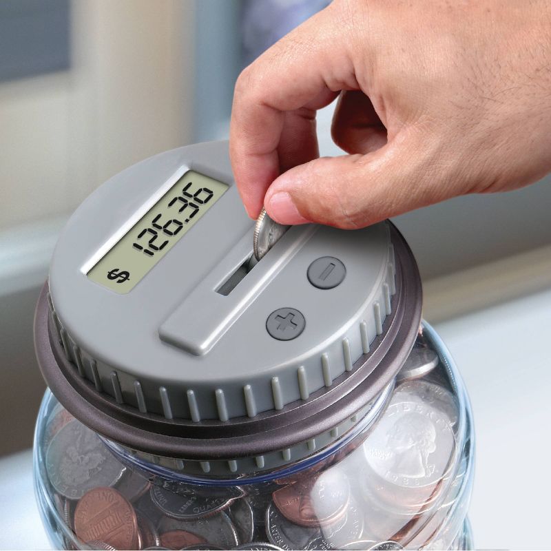 Coin Counting Jar