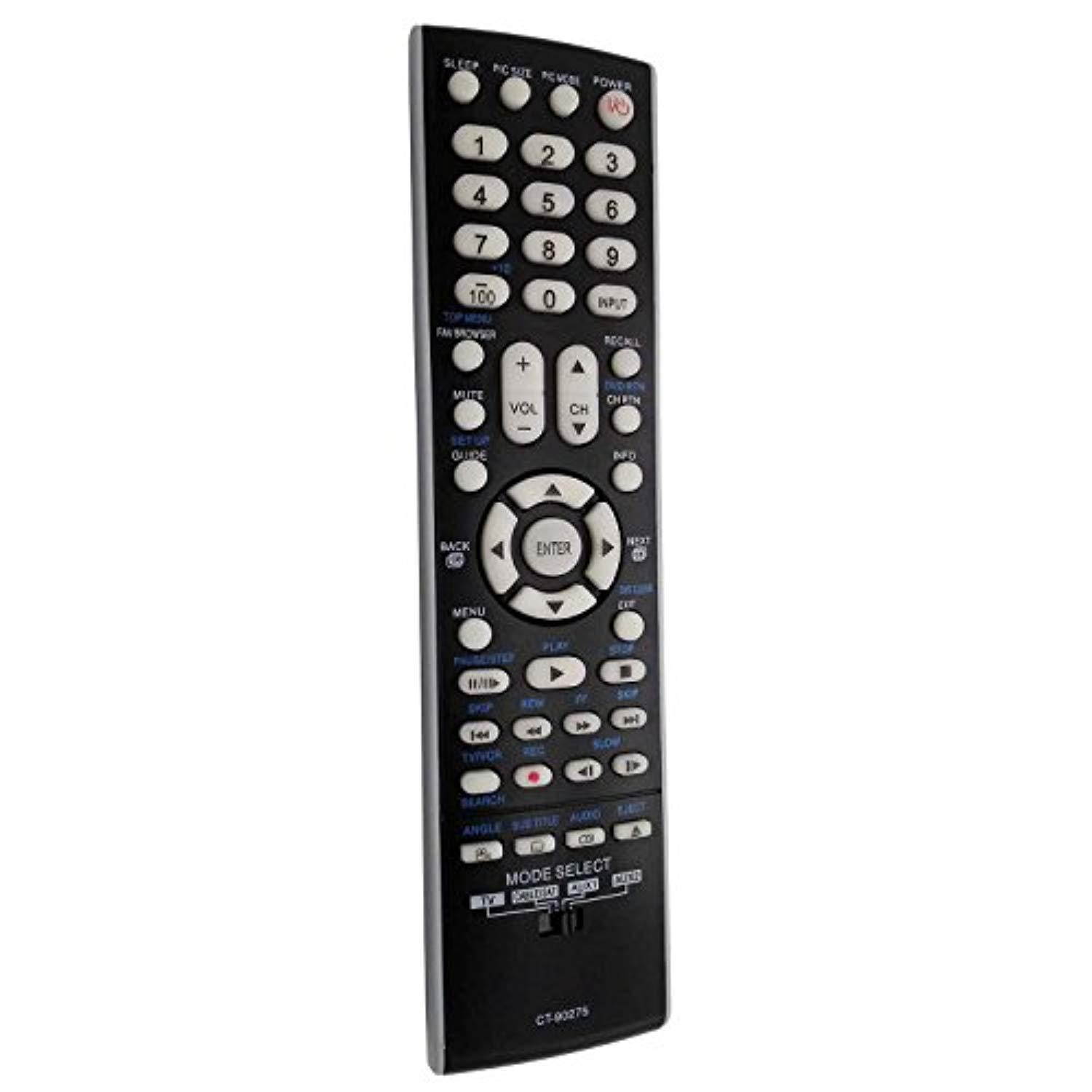 beyution new tv remote ct-90275 for toshiba tv/dvd 42hl67us 42hl117 50hm67 57hm117 57hm167 65hm117 65hm167 26hl67 26lv47 26lv67