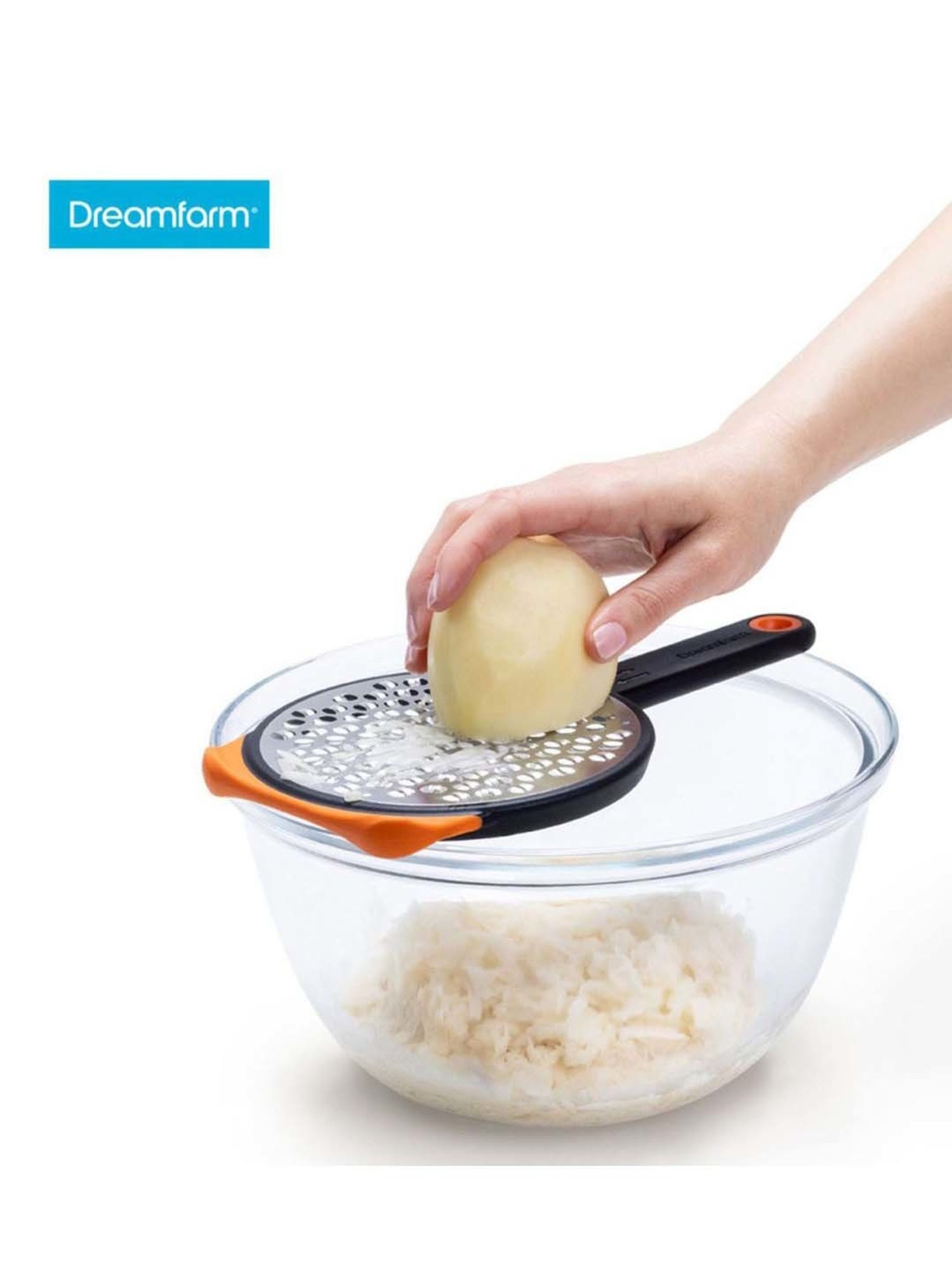 Dreamfarm Orange Medium Ograte Two-Sided Speed Grater
