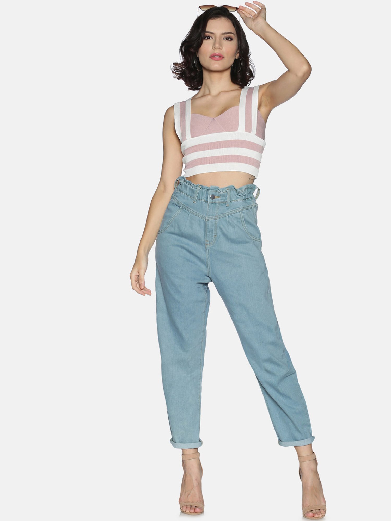 ISU Ice Blue Regular Fit Jeans